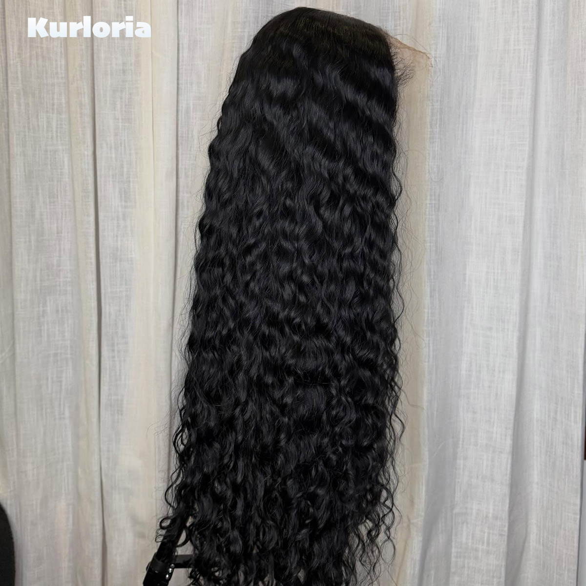 500 Density Deep Wave Natural  - Glueless Wear And Go Human Hair Wig 评论和价格