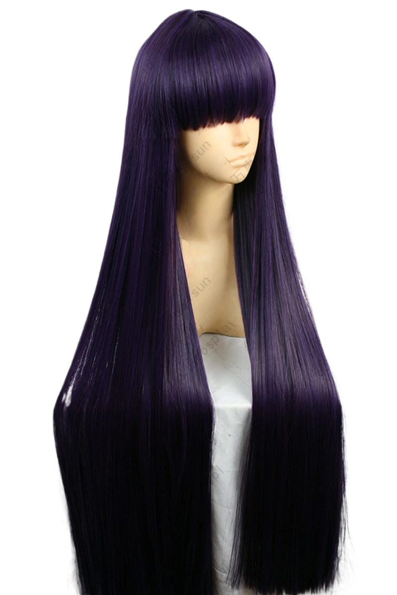 Sailor Mars Rei Hino 100CM Lon - Synthetic Braided Wigs For Black Women 评论和价格