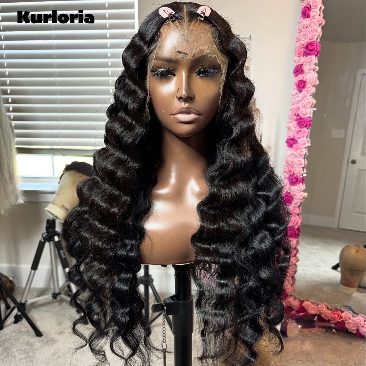 450 Density Deep Wave Wig 13x4 - Glueless Wear And Go Human Hair Wig 评论和价格