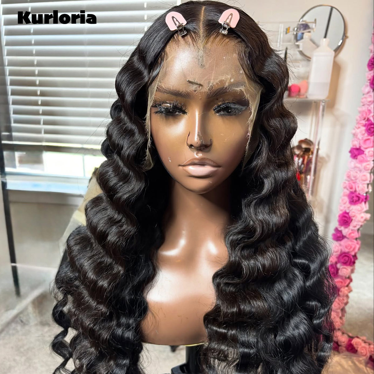 450 Density Deep Wave Wig 13x4 - Glueless Wear And Go Human Hair Wig 评论和价格