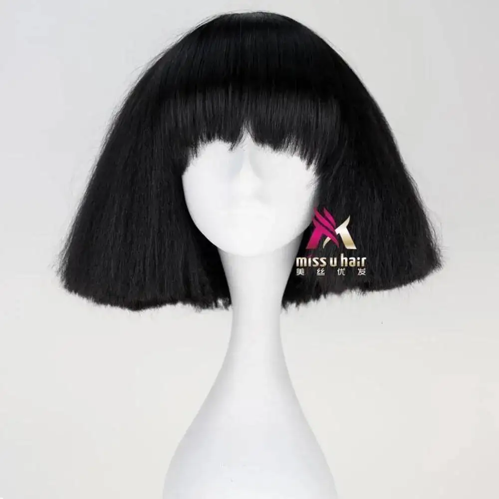 Black Lady Gaga Wig Blonde Whi - Synthetic Wigs 评论和价格