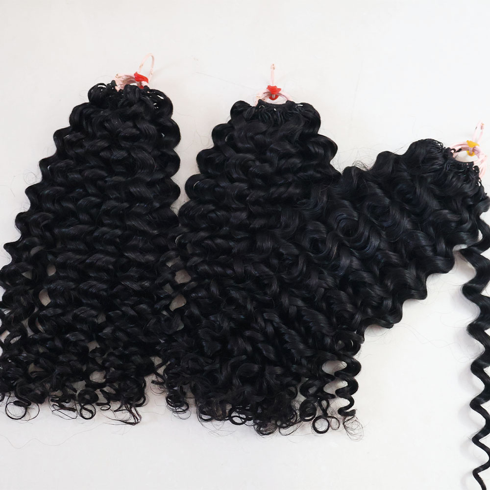Bouncy Curly Human Hair Bundle - Hair Bundles 评论和价格